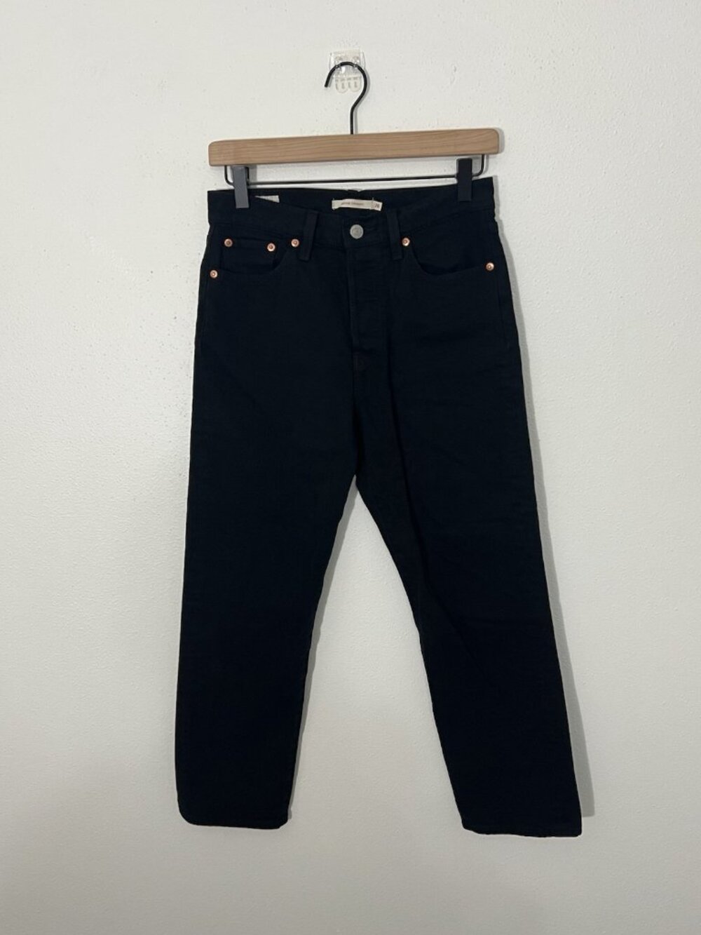 Levi’s Black Wedgie Straight Jeans Size 26